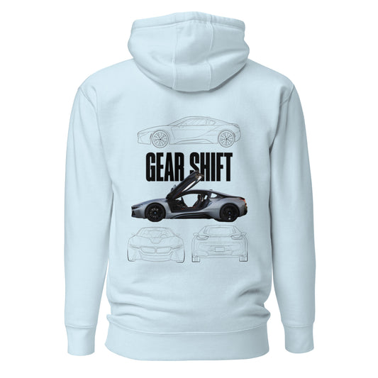 BMW i8 Blueprint Hoodie